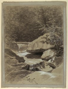 Un ruisseau de montagne - Unknown